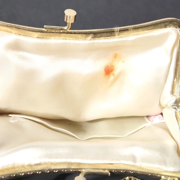 Vintage Beaded Iridescent Sequined Evening Bag - Picture 8 of 13